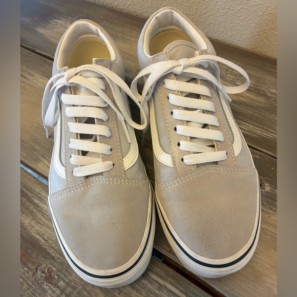 Vans Women’s Old Skool Gray Dawn  Suede Sneakers Sz 7.5 - Picture 8 of 8